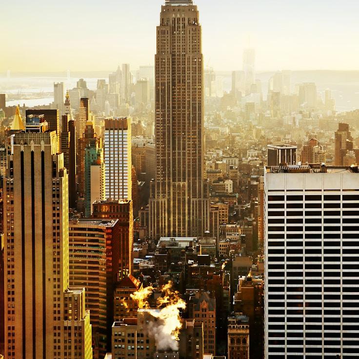 City skyline in New York, United States